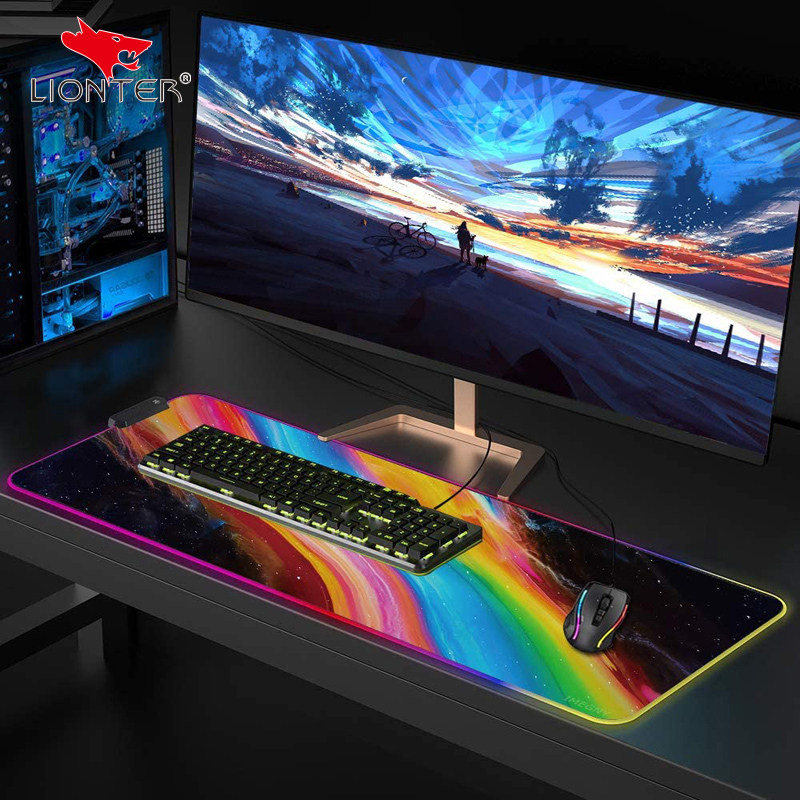 RGB mouse pad